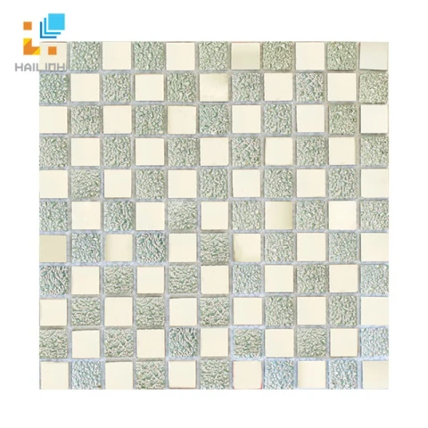 Ảnh Gạch Mosaic HLMST330399 màu trắng bọt 1