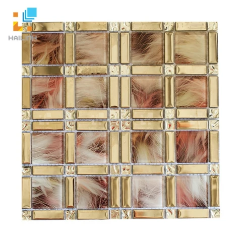 Ảnh Gạch Mosaic trang trí HLMST330417 1
