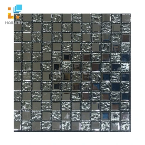 Ảnh Gạch Mosaic thủy tinh mạ kim loại HLMST330408 1