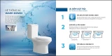 Bồn cầu 2 khối Roca A342248000 3