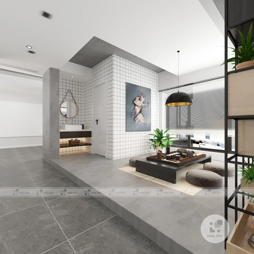 Phong mau gach lat nen TAICERA G68764