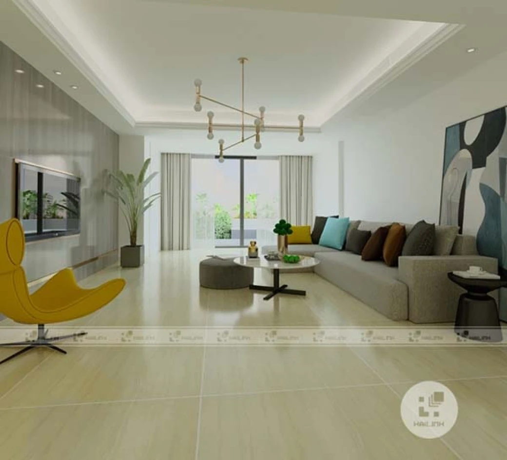 Gach Taicera P87206N cho phong khach sang trong