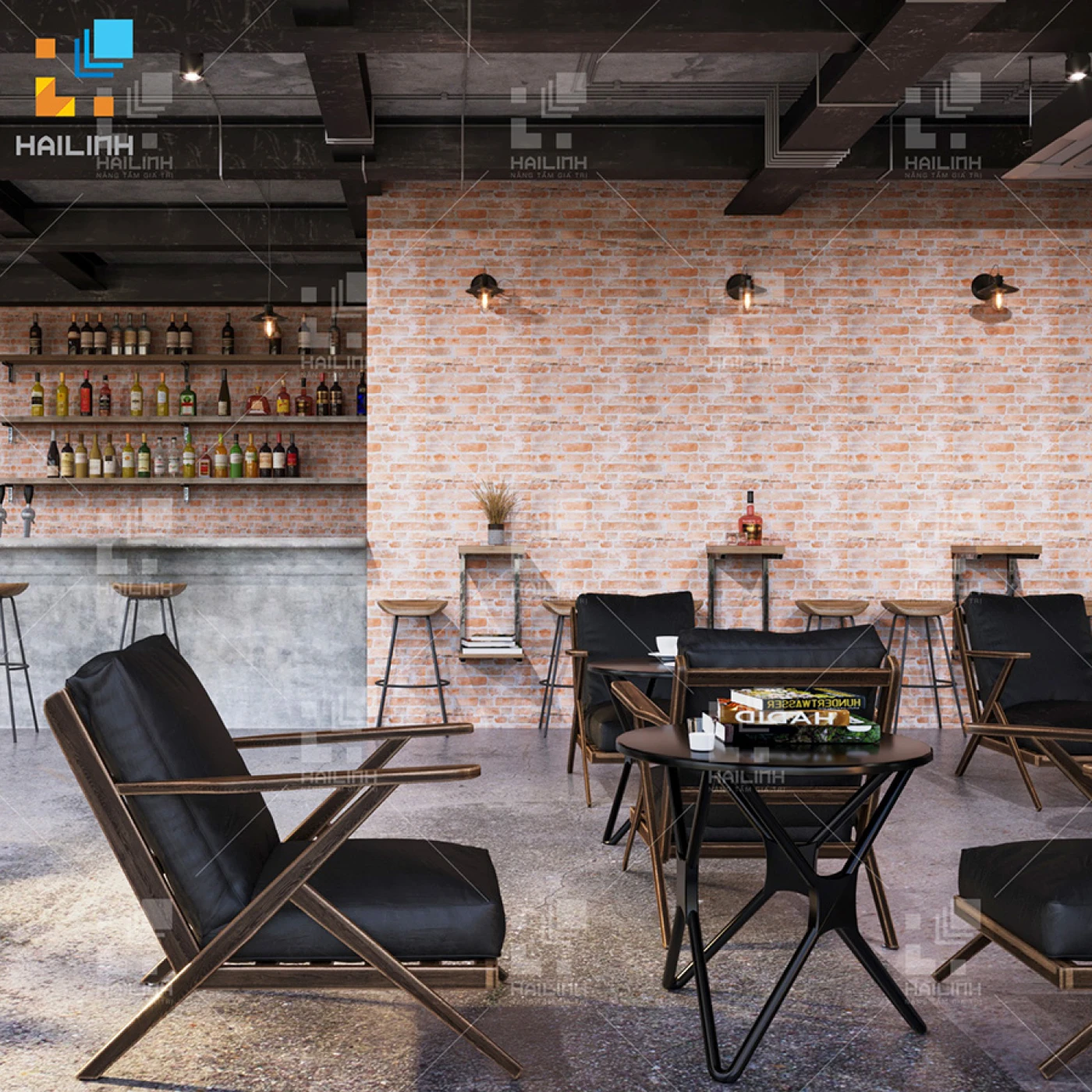 Gach Tay Ban Nha HL3627 dep cho quan cafe