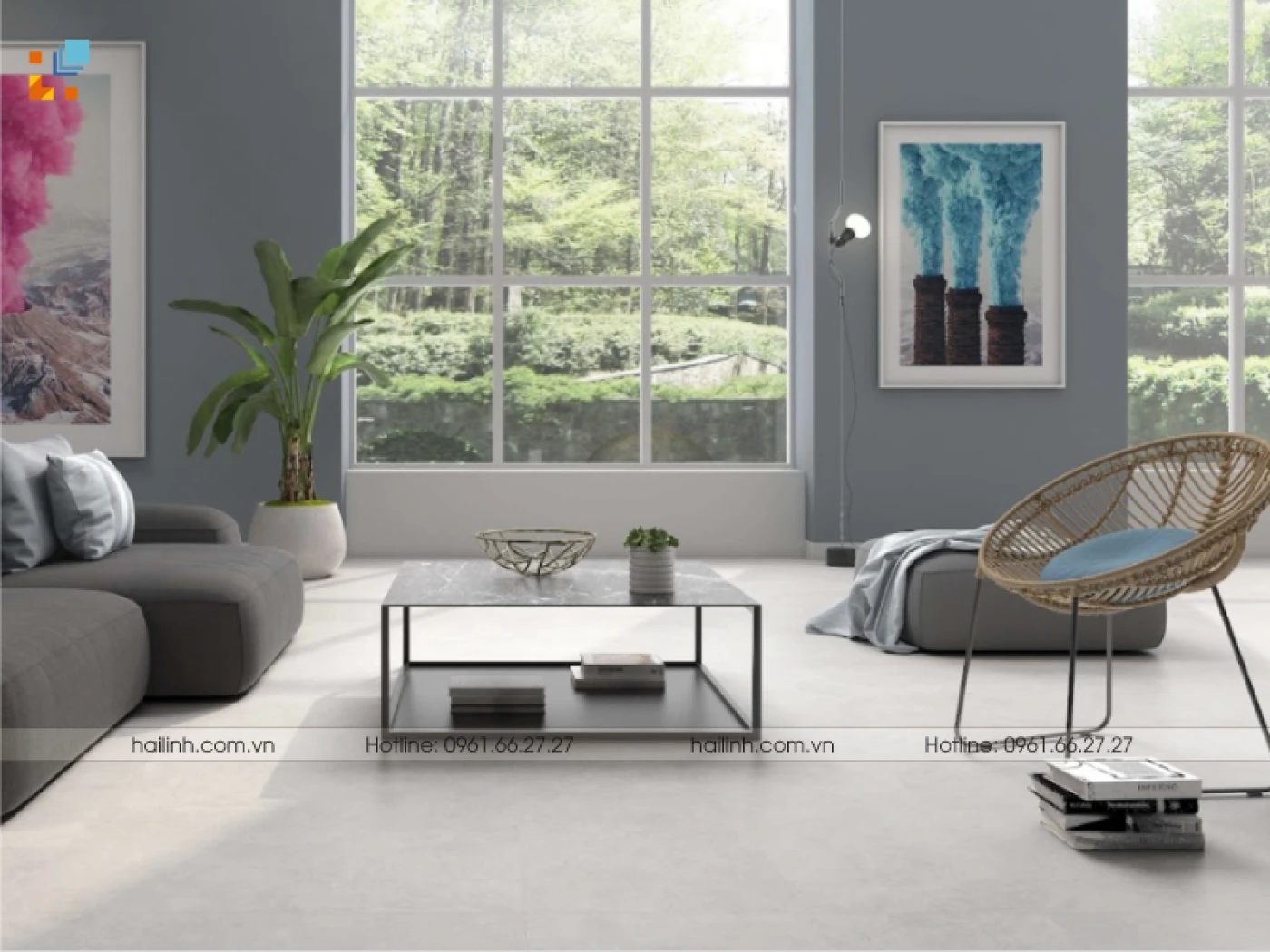 gạch tbn 90x90 HL9991 pm1