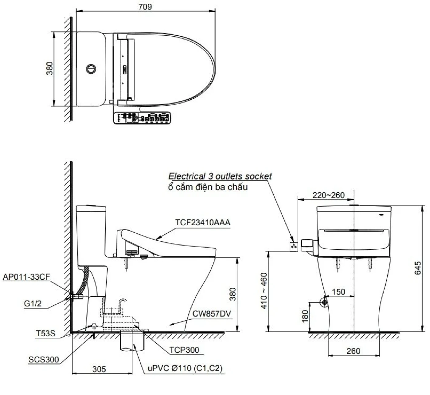 ban ve bon cau toto ms857dw16