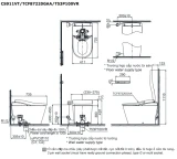 Bồn cầu thông minh TOTO CS911VT/TCF87220GAA/T53P100VR 2