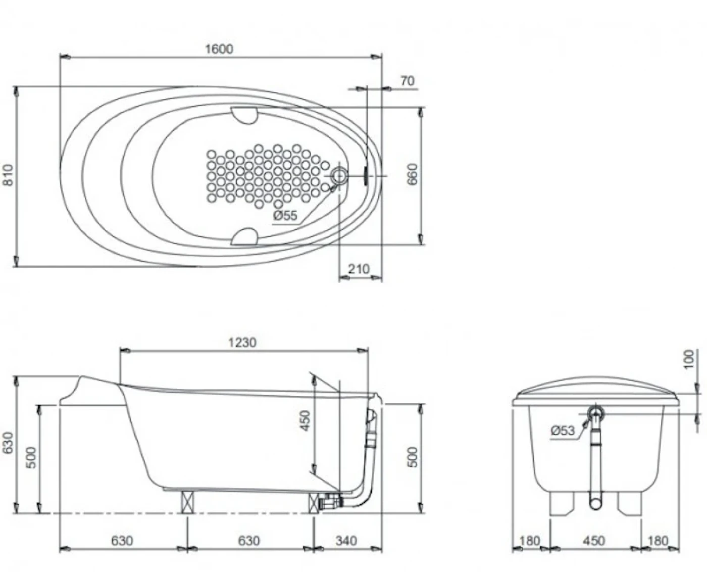 bon tam ngoc trai toto ppy1610hpte s