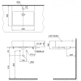 Chậu rửa đặt bàn TOTO LT710CTR 2