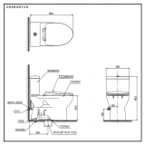 Bồn cầu 2 khối TOTO CS302DT10 2
