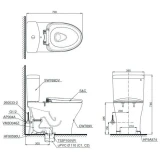 Bồn cầu 2 khối TOTO CS769DRT10 2