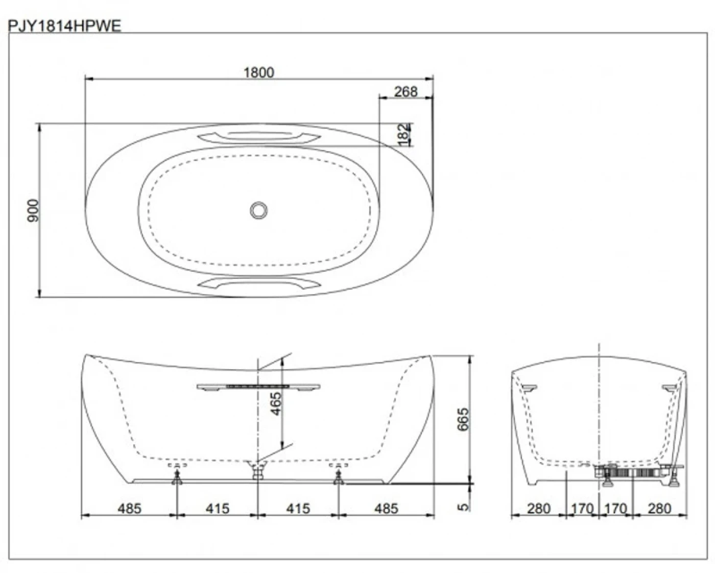 ban ve ky thuat bon tam pjy1814hpwe