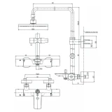 Sen cây nhiệt độ TOTO TBW07401A 2