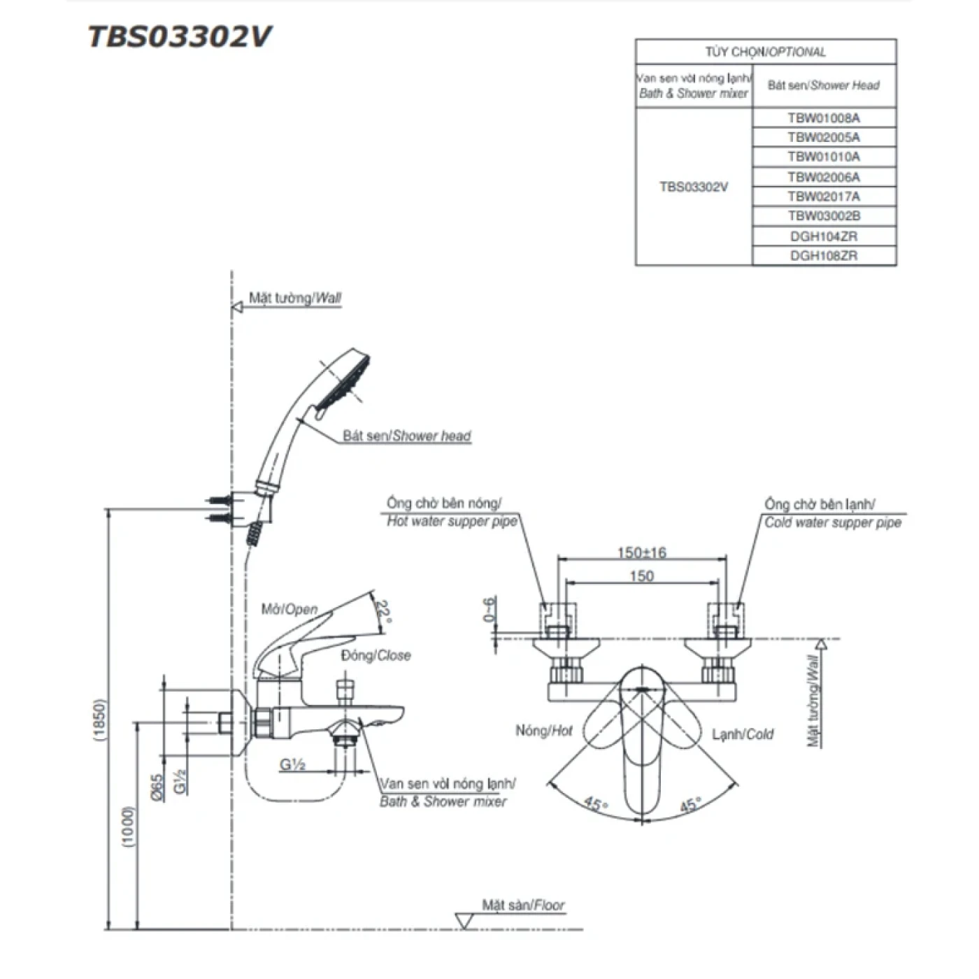 ban ve ky thuat sen tam toto tbs03302v tbw07012a