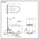 Bồn cầu 2 khối TOTO CS948DT10 2