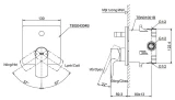 Van sen tắm TOTO TBG04304BA 2