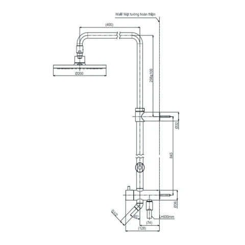 Ảnh Sen tắm cây TOTO TBW07005A 2