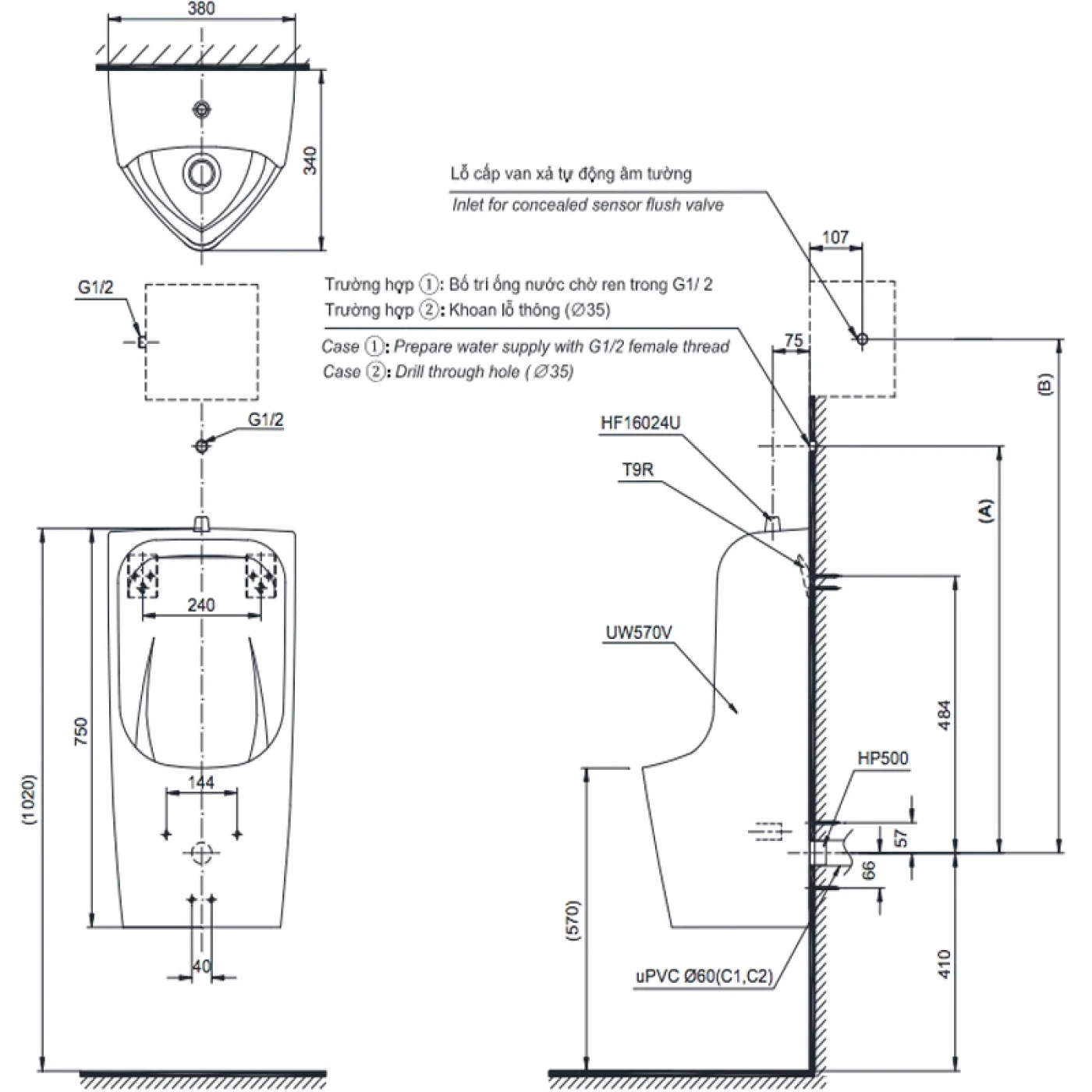 ban ve ky thuat toto ut570t