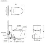 Bồn cầu 1 khối TOTO MS857DT10 2