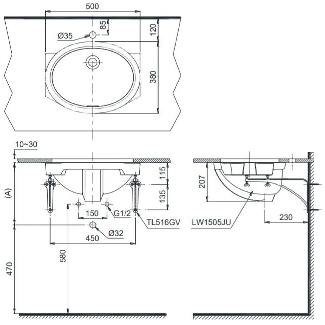 ban ve lavabo toto lw1505 1090x1090