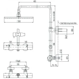 Sen tắm cây TOTO TBW08406A 2