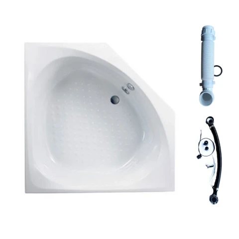 Ảnh Bồn tắm nhựa góc TOTO PAY1300PE#W TVBF412 DB505R-2B 3