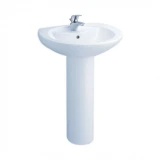 Chậu rửa treo tường Cotto C0107+C411 3