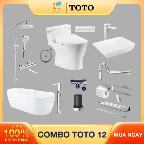 Combo thiết bị vệ sinh TOTO 12
