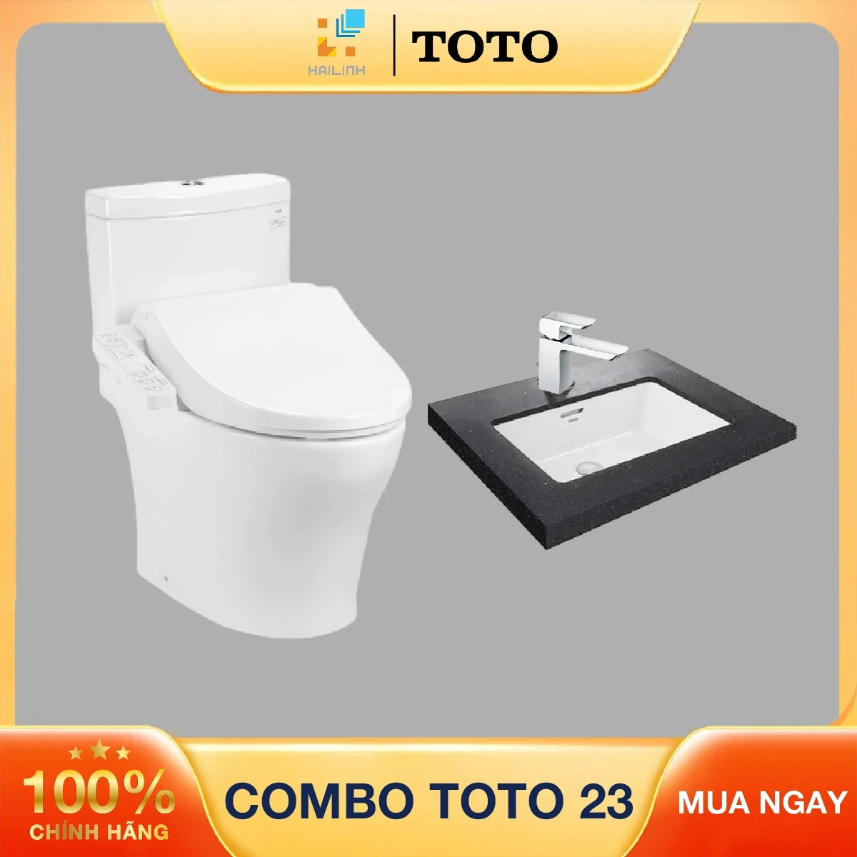 Combo thiết bị vệ sinh TOTO 23