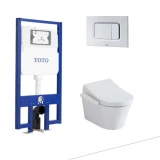 Bồn cầu thông minh TOTO CW553C/TCF33370GAA/WH172AT/TCA465/MB170P 3