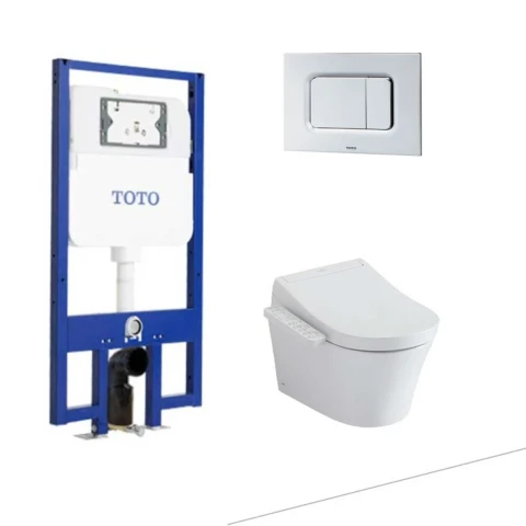 Ảnh Bồn cầu thông minh TOTO CW553C/TCF33370GAA/WH172AT/TCA465/MB170P 3