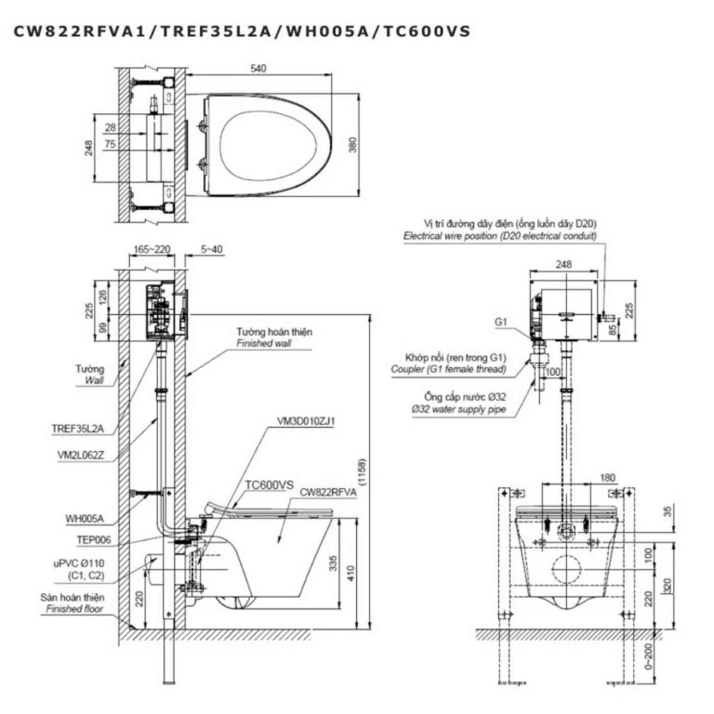 cw822rfva1w tc600vsw tref35l2a wh005a ban ve ky thuat 768x768