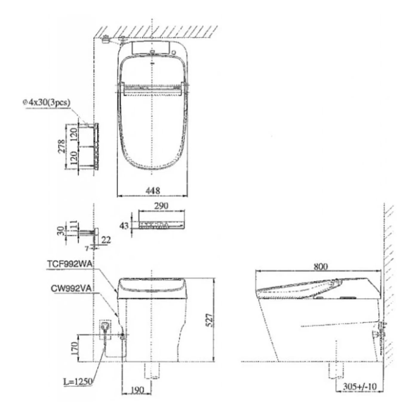 cw992va nw1 tcf992wa nw1 t53p100vr bvkt