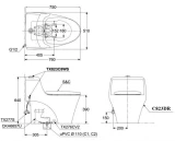Bồn cầu 1 khối TOTO MS823DRT2 2