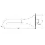 Vòi xả bồn GC TOTO TBG08001B 2