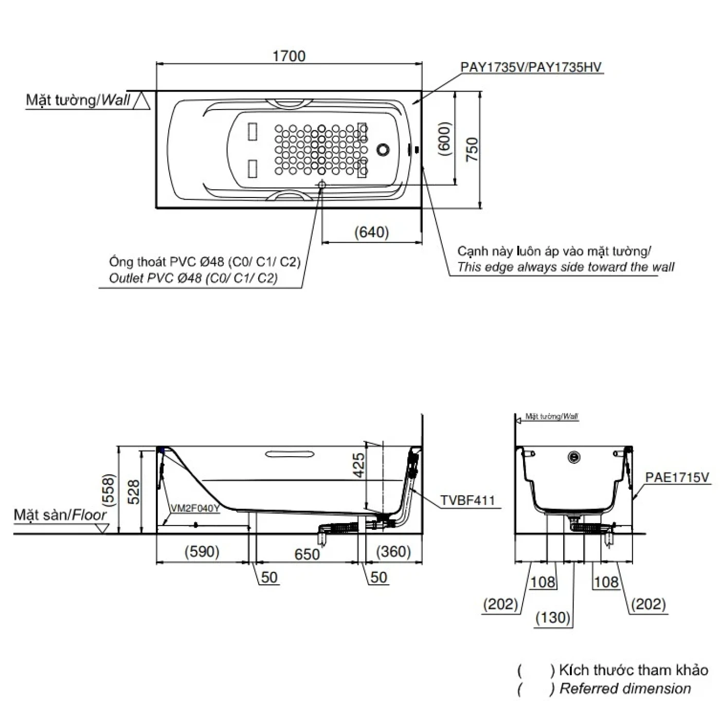 bon tam nhua toto pay1735hvc tvbf411