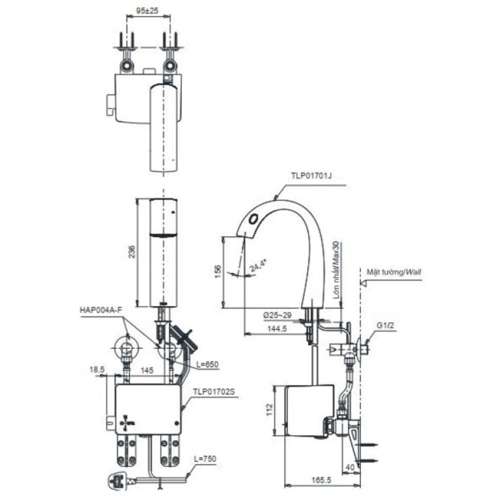 voi chau toto tlp01701j bvkt