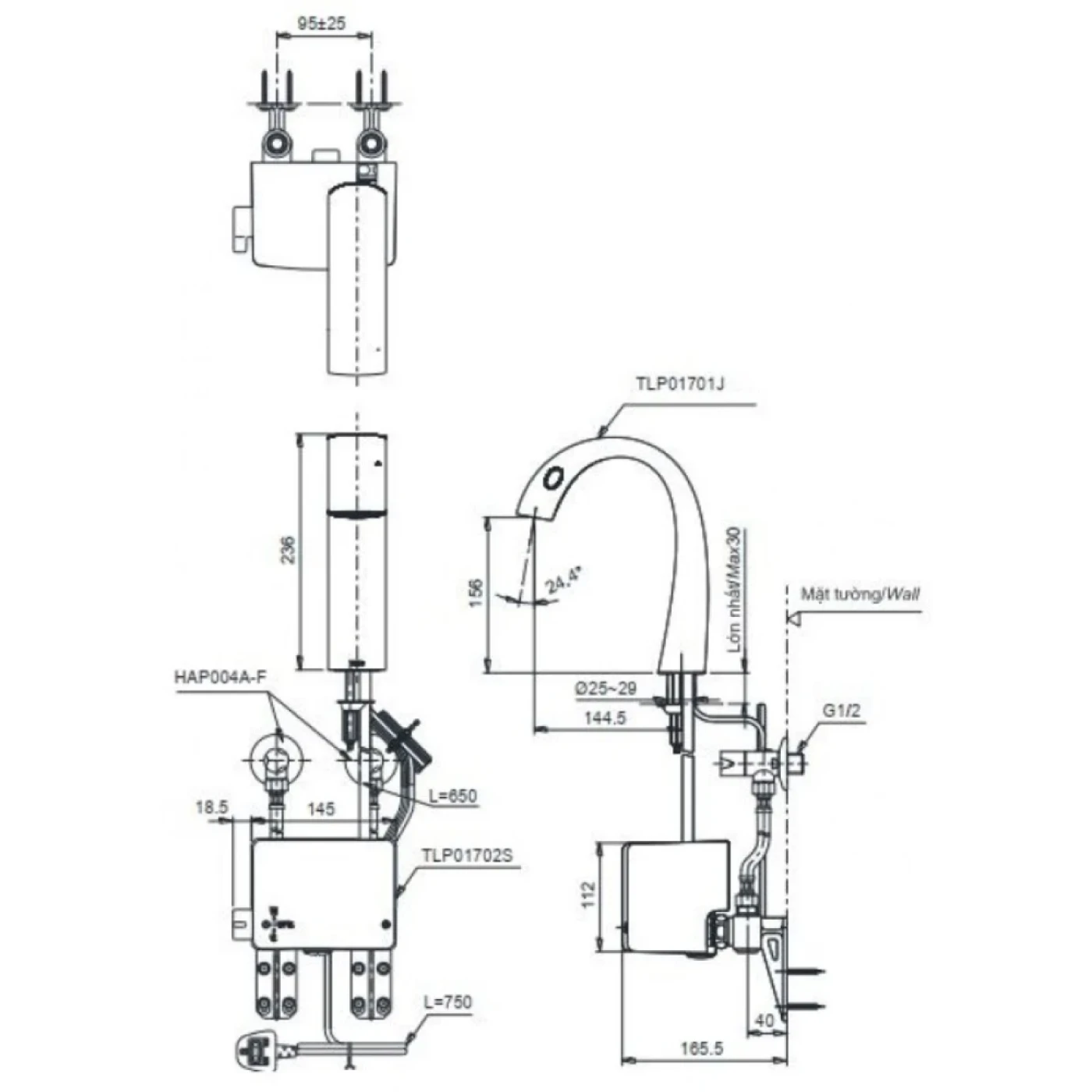 voi chau toto tlp01701j bvkt