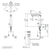 Vòi chậu TOTO TLP03301A1 2