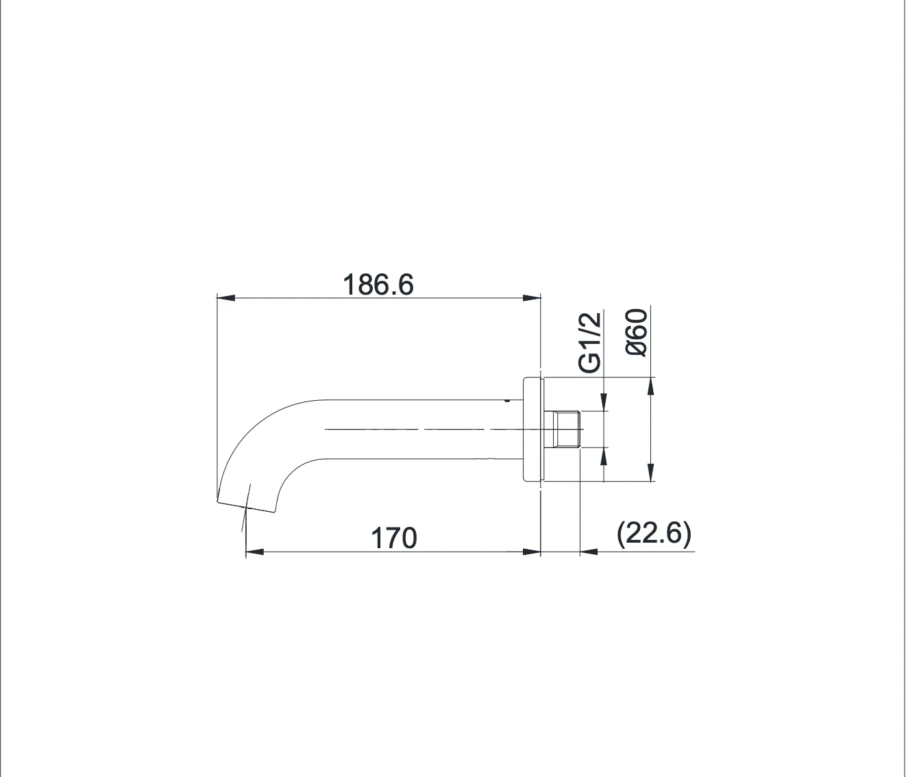 Ảnh Vòi xả bồn GF TOTO TBG11001B 2