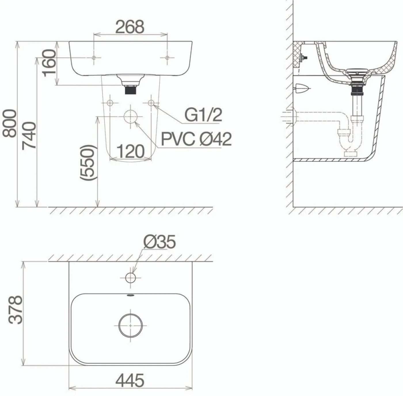 ban ve ky thuat chau rua treo tuong viglacera v23