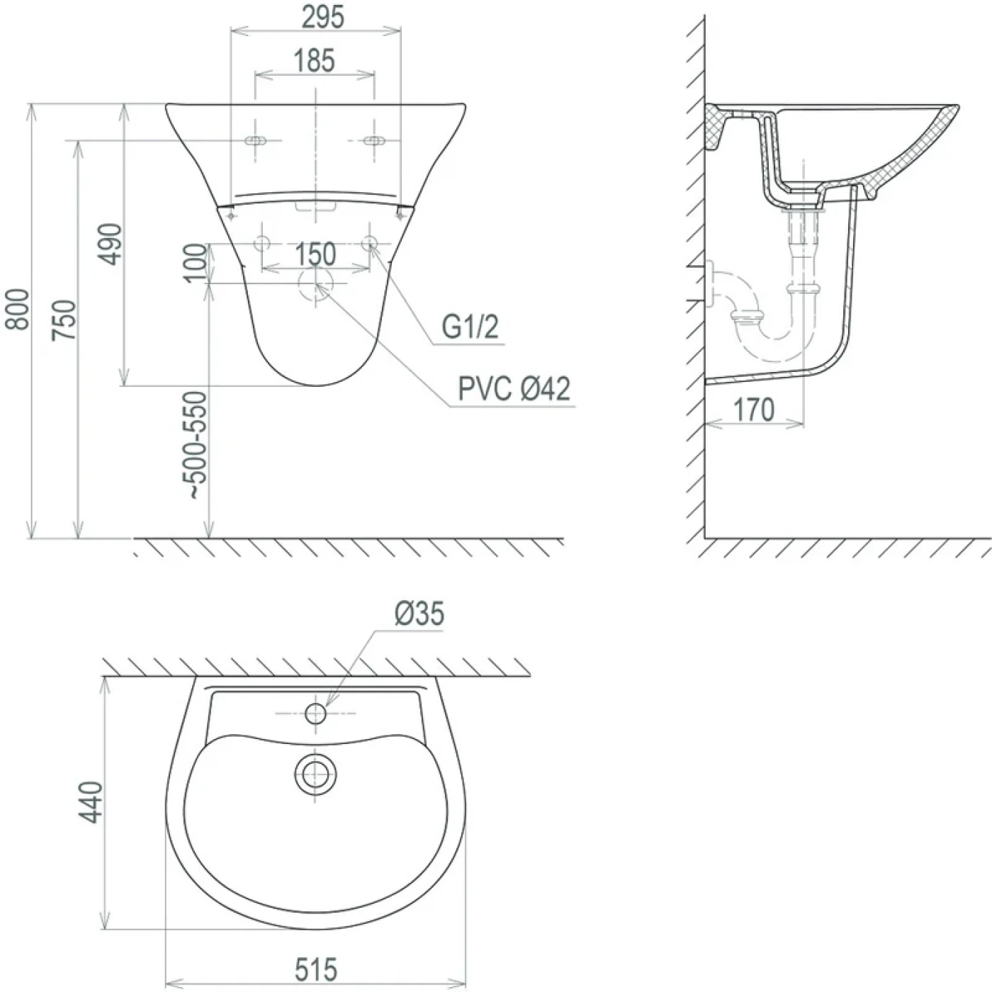 ban ve ky thuat chau rua viglacera s507