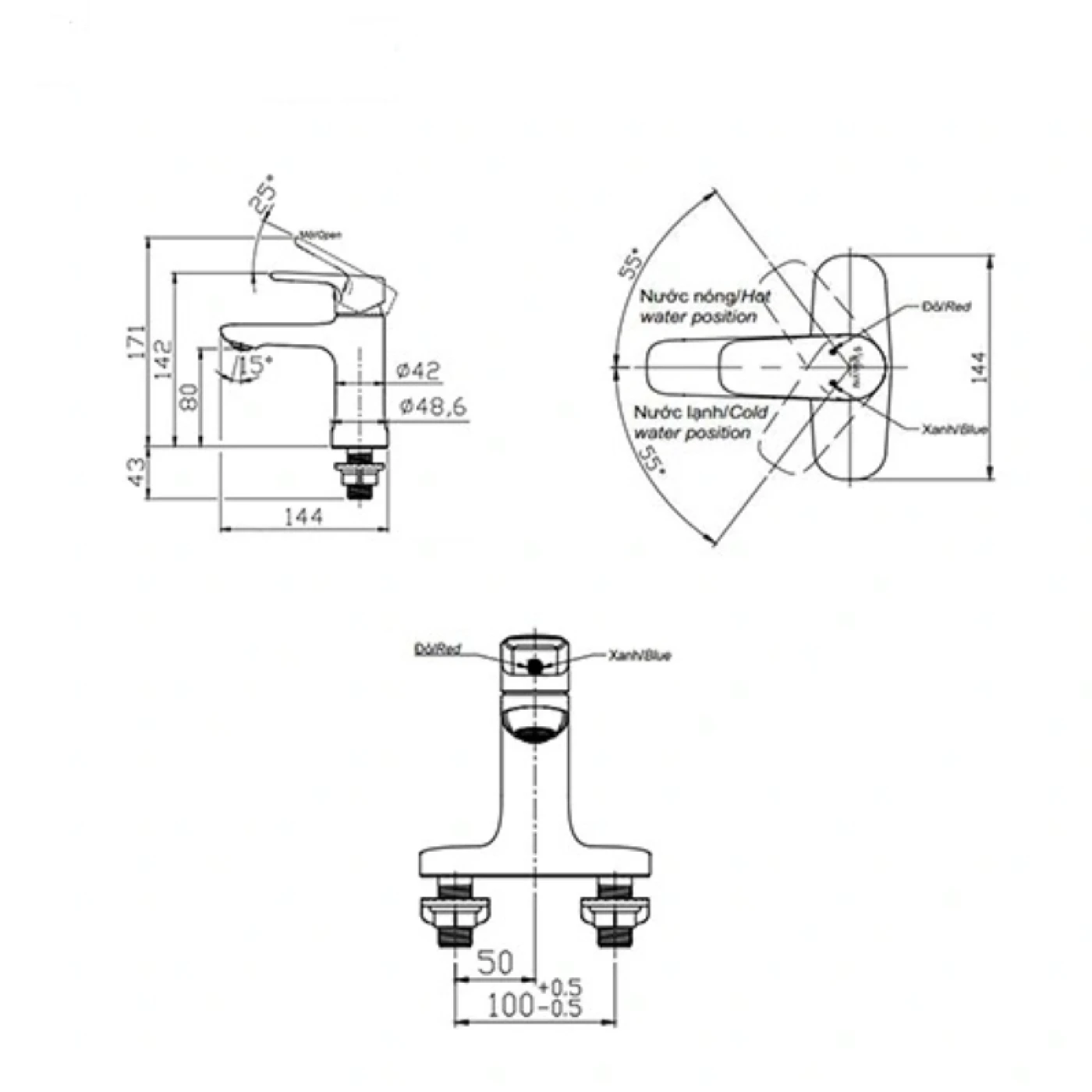 ban ve ky thuat voi chau viglacera vg332