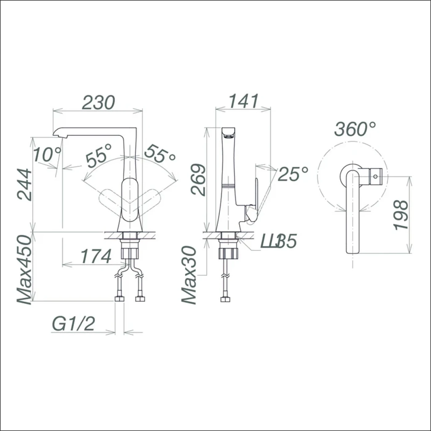 ban ve ky thuat voi chau viglacera vg743