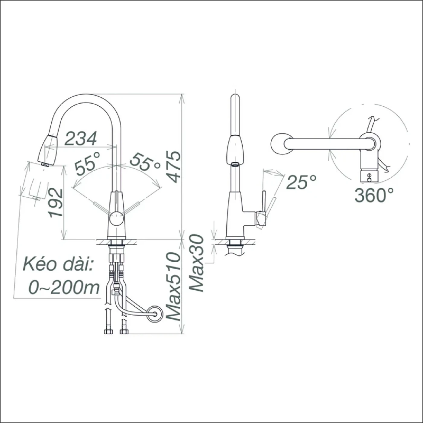 voi rua bat viglacera vg768