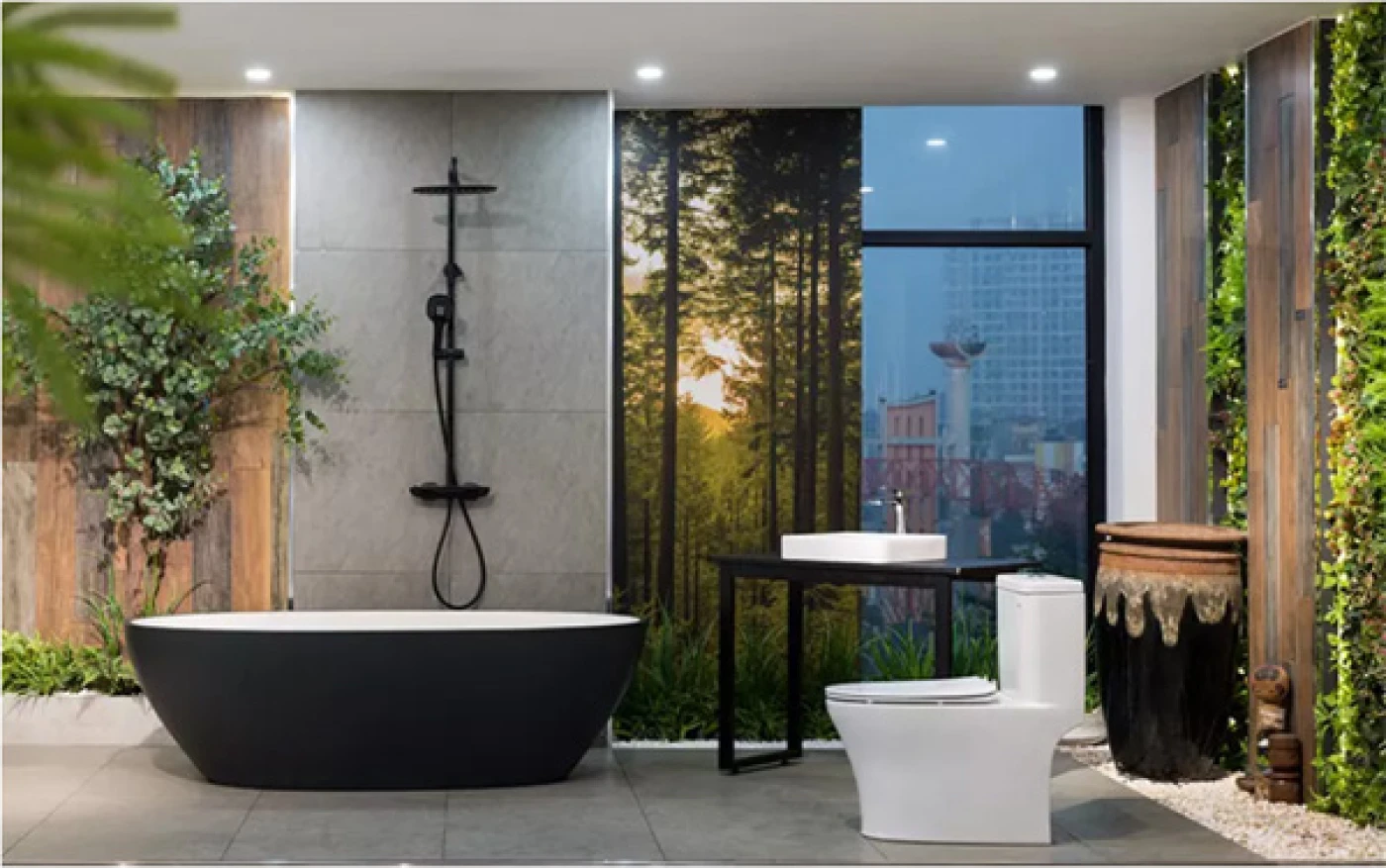 phòng mẫu bồn tắm Viglacera Platinum P.61.356 1