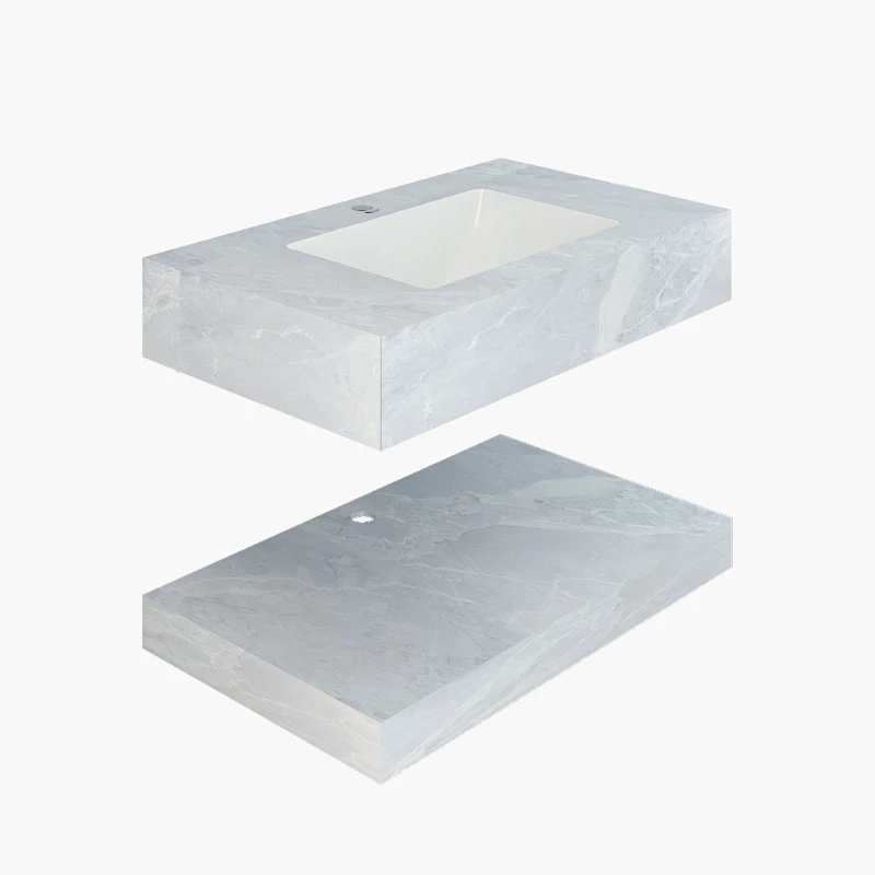 Chậu bàn đá 2 tầng Viglacera US8-9GP01