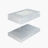 Chậu bàn đá 2 tầng Viglacera US8-9GP01 1