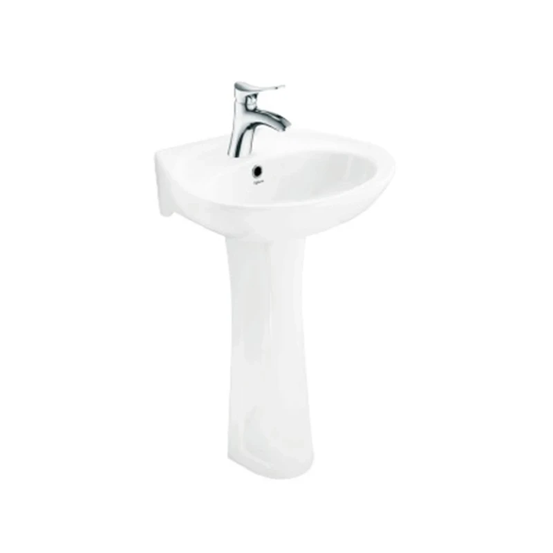 Ảnh Chậu rửa chân dài Viglacera VTL2+VI1T 1