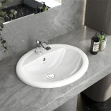 Chậu rửa đặt bàn Viglacera CD1 2