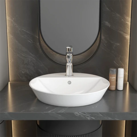 Ảnh Chậu rửa đặt bàn Viglacera V26 2
